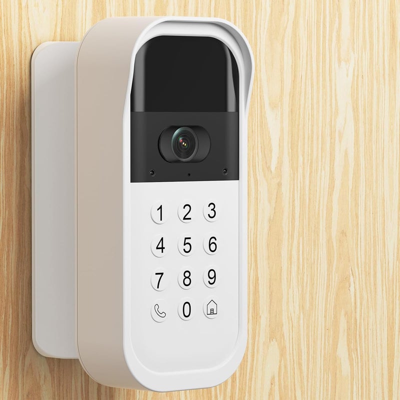 Pyfhy Swivel Mount for myQ Smart Garage Video Keypad, Angled Adjustable 40 to 140 Degrees Corner Mounting for myQ Garage Door Opener Easy to Install Reduce Blind Spot (Video Keypad is NOT Included) - Image 1
